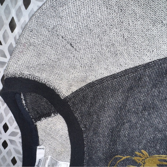 Disney Parks- Minnie Mouse Graphic Burnout thin Sweatshirt, Sz M​ - Picture 9 of 11